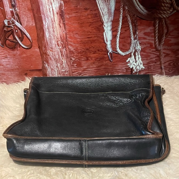 Roots XL leather briefcase - Picture 12 of 16